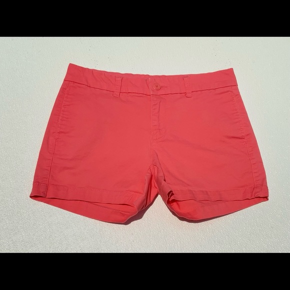 GAP Pants - GAP Khakis by GAP coral size 2 flat‎ front classic short